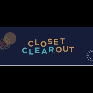 Closet is on sale! $5 & $10 items!